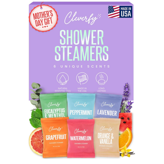 6-Pack Shower Steamers – Aromatherapy Shower Use – Relaxation & Stress Relief Tablets – Home Spa Self-Care Gift Set