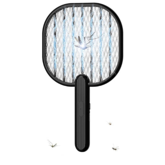 Electric Fly Swatter Bug Zapper with Safety Grid for Indoor and Outdoor Pest Control