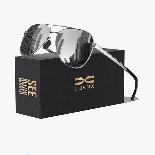 Aviator Sunglasses - Polarized UV Protection Stylish Shades for Driving and Outdoor Use