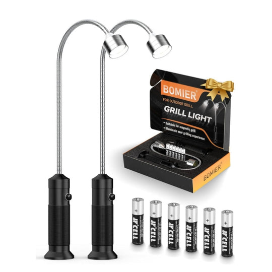 Magnetic Grill Lights - Flexible Gooseneck BBQ Light for Outdoor Cooking and Smoker Use