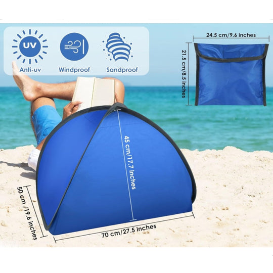 Pet Tent Portable Pop-Up Sunshade Shelter for Small Dogs and Cats and for Outdoor Camping