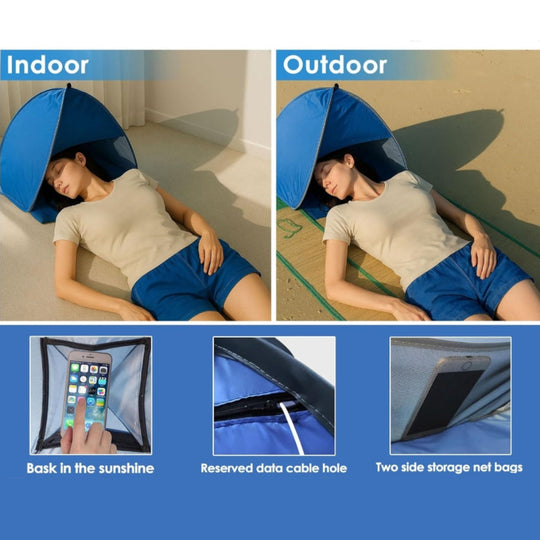 Pet Tent Portable Pop-Up Sunshade Shelter for Small Dogs and Cats and for Outdoor Camping