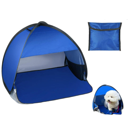 Pet Tent Portable Pop-Up Sunshade Shelter for Small Dogs and Cats and for Outdoor Camping