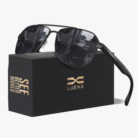 Polarized Aviator Sunglasses for Men with UV Protection for Driving and Outdoor Activities