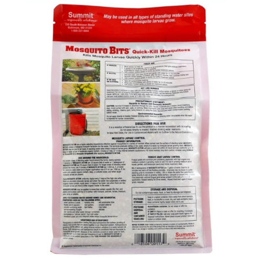 Mosquito Bits Granules for Standing Water Ponds Bird Baths and Outdoor Areas