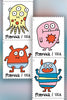 USPS Message Monsters First-Class Mail Forever Postage Stamps - 1 Sheet of 20