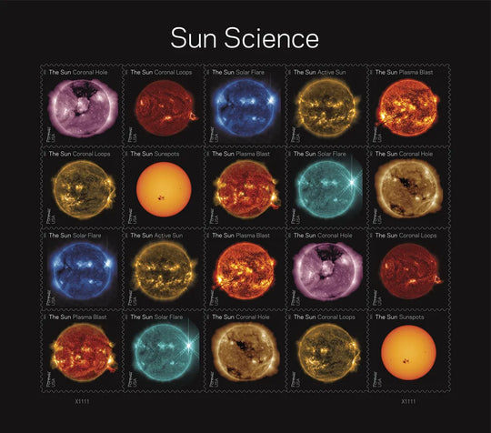 USPS Sun Science Forever Stamps - One Sheet