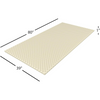 Egg Crate Mattress Topper - Twin XL