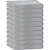 10 Pack Reusable Cleaning Cloths - Double Layer Wire Mesh