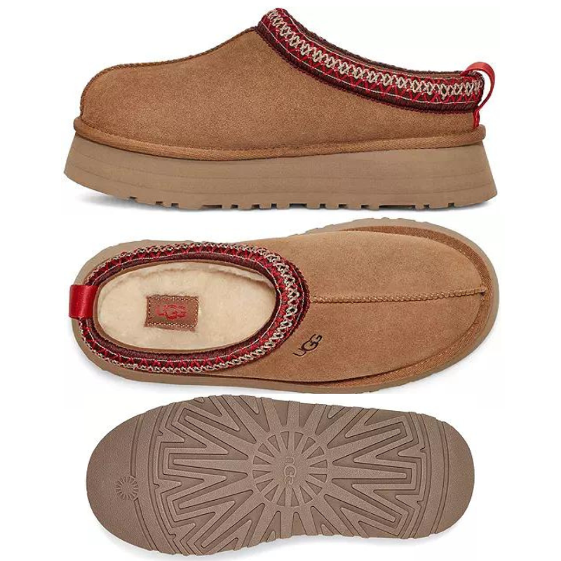 Woman's UGG Tazz Slippers - Chestnut