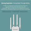 WiFi Extender Wireless Repeater 1200Mbps/2.4GHz 5 GHz WiFi Booster  with Ethernet Ports