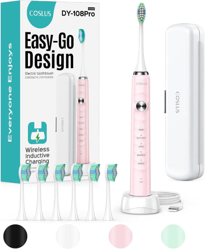 Miri - Electric Rechargeable Toothbrush with Travel Case -5 Modes