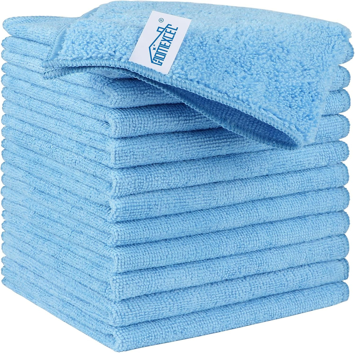 12 Pack Microfiber Cleaning Cloths,11.5"X11.5"