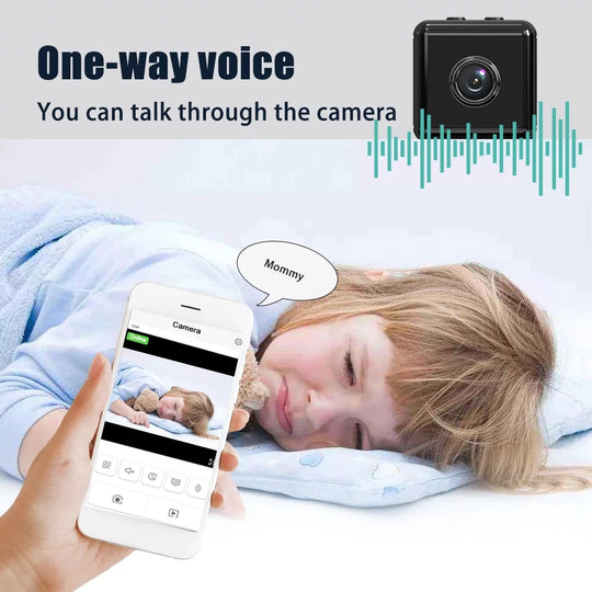 Wireless Mini IP Surveillance Camera HD 1080P Portable 2.4Ghz Wi-Fi