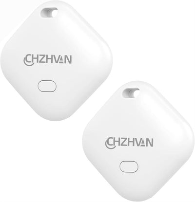 4 Pack Key Finder, Wallet Trackers -  Replaceable Battery, Water-Resistant, Bluetooth - Works with Apple Find My (iOS only)