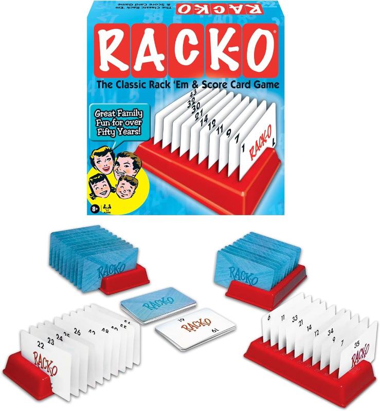 Rack-O Retro Game- Classic Tabletop Game Since The 1950's