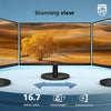 PHILIPS 22" Monitor, 100Hz Refresh Rate, VESA, HDMI x1, VGA x1, LowBlue Mode, Adaptive Sync