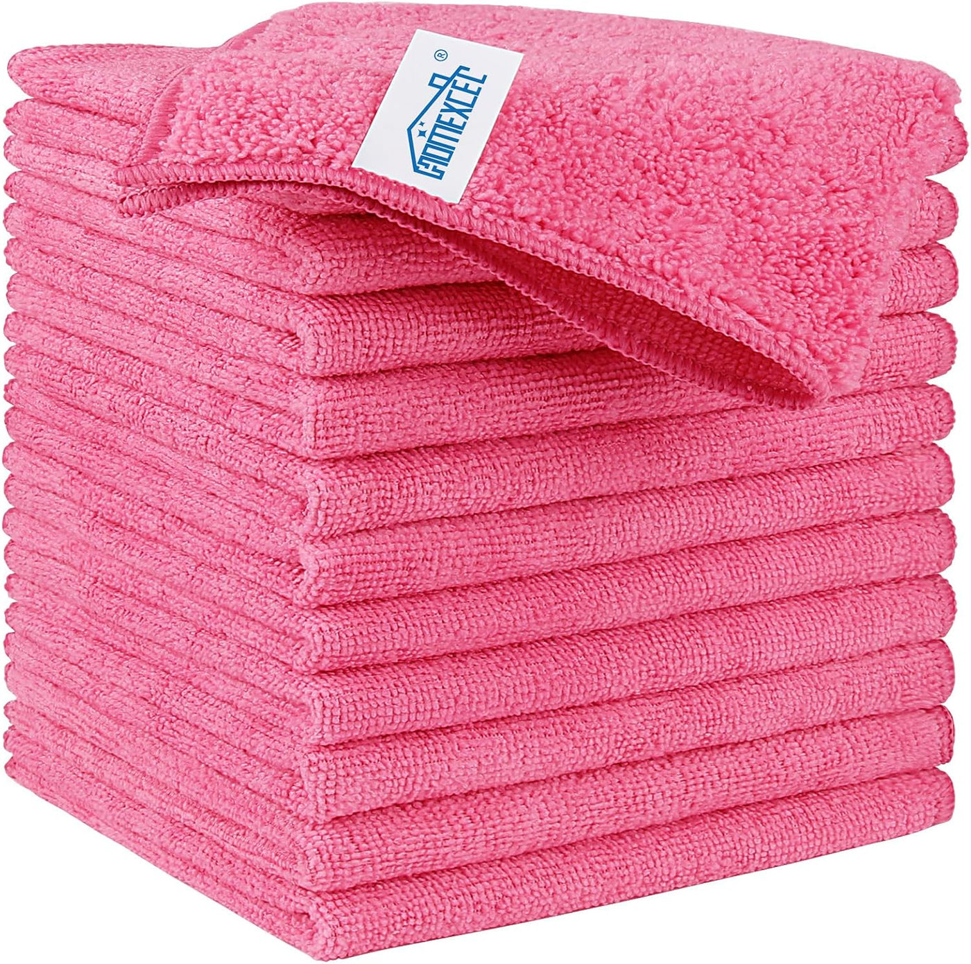 12 Pack Microfiber Cleaning Cloths,11.5"X11.5"