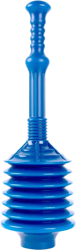 Professional Bellows Accordion Toilet Plunger, High-Pressure Plunge for Clogs