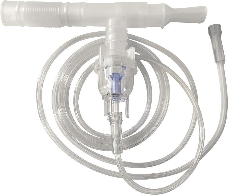 Nebulizer Mouthpiece, Tee, Flex Hose, and 7' Kink Resistant Tubing