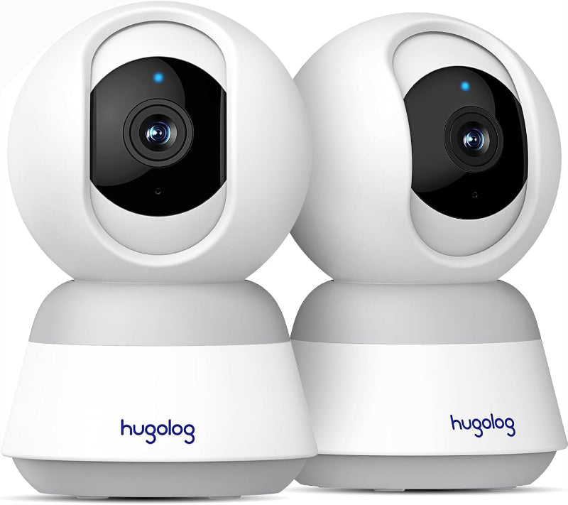 Security Camera with Auto-Focus & Smart Motion Tracking - Indoor Pan/Tilt 