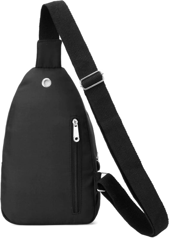 Small Sling Backpack Crossbody Bag, Chest Daypack for Hiking and Traveling