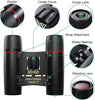 Compact Folding Waterproof Binoculars with Low Night Vision