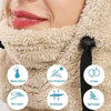 Velvet Balaclava Winter Face Mask, Fleece & Wind-Resistant