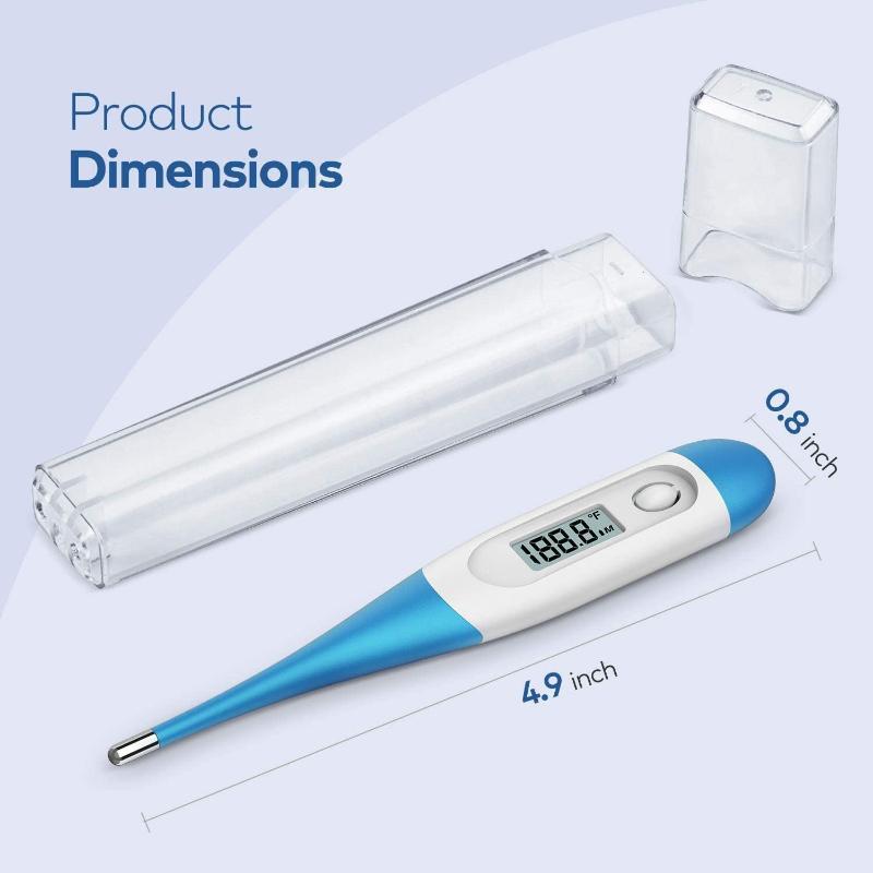 miri - 10-Second Digital Thermometer for Adults & Kids with Fever Alarm