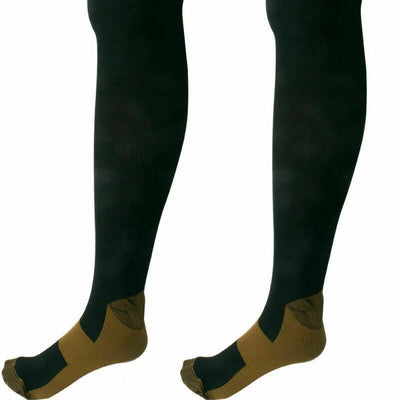 3 Pairs Copper Compression Socks 20-30mmhg Graduated Support