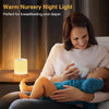 Rechargeable Dimmable Night Light Touch Lamp with Warm White Light & Color Changing RGB