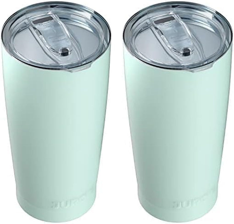 20oz Stainless Steel Tumbler, Vacuum Insulated with Lid and Straw for Hot and Cold Drinks