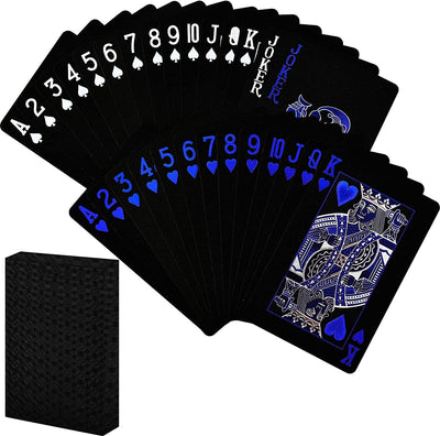 Waterproof Poker Cards with Box Suitable for Pool, Beach, Camping, Party, Family or Friend Card Games