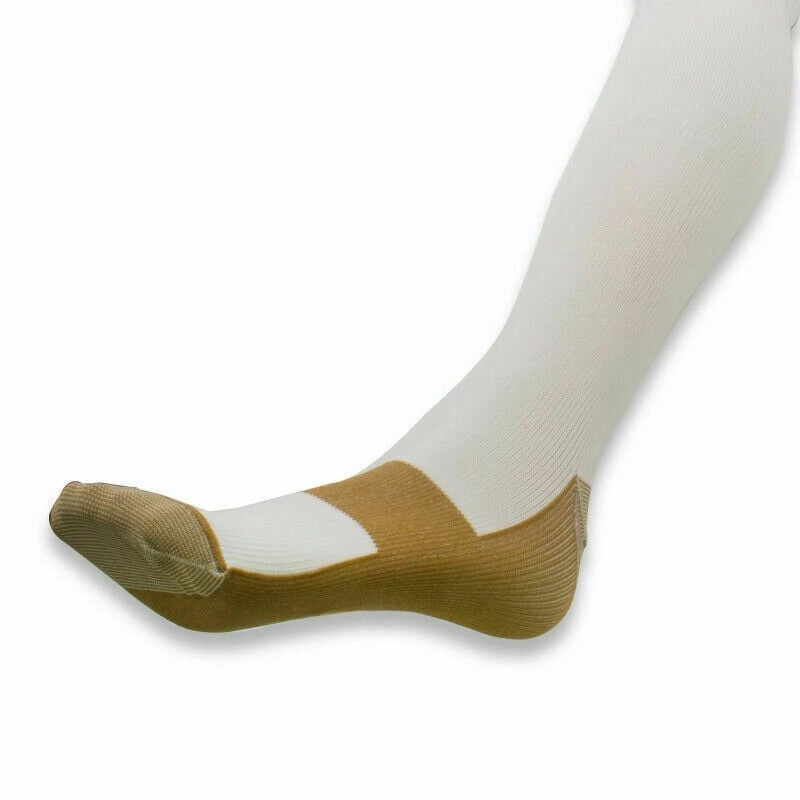 3 Pairs Copper Compression Socks 20-30mmhg Graduated Support