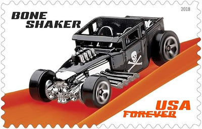 USPS Hot Wheels 50th Anniversary - Sheet of 20 First Class Forever Stamps