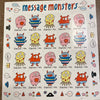 USPS Message Monsters First-Class Mail Forever Postage Stamps - 1 Sheet of 20