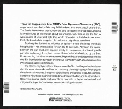 USPS Sun Science Forever Stamps - One Sheet