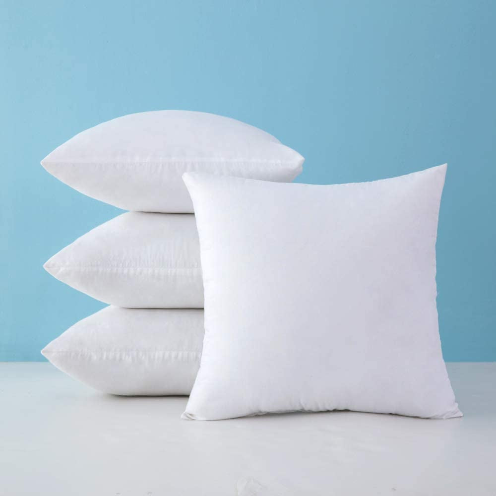 Pack of 4 Hypoallergenic Premium Pillow Inserts