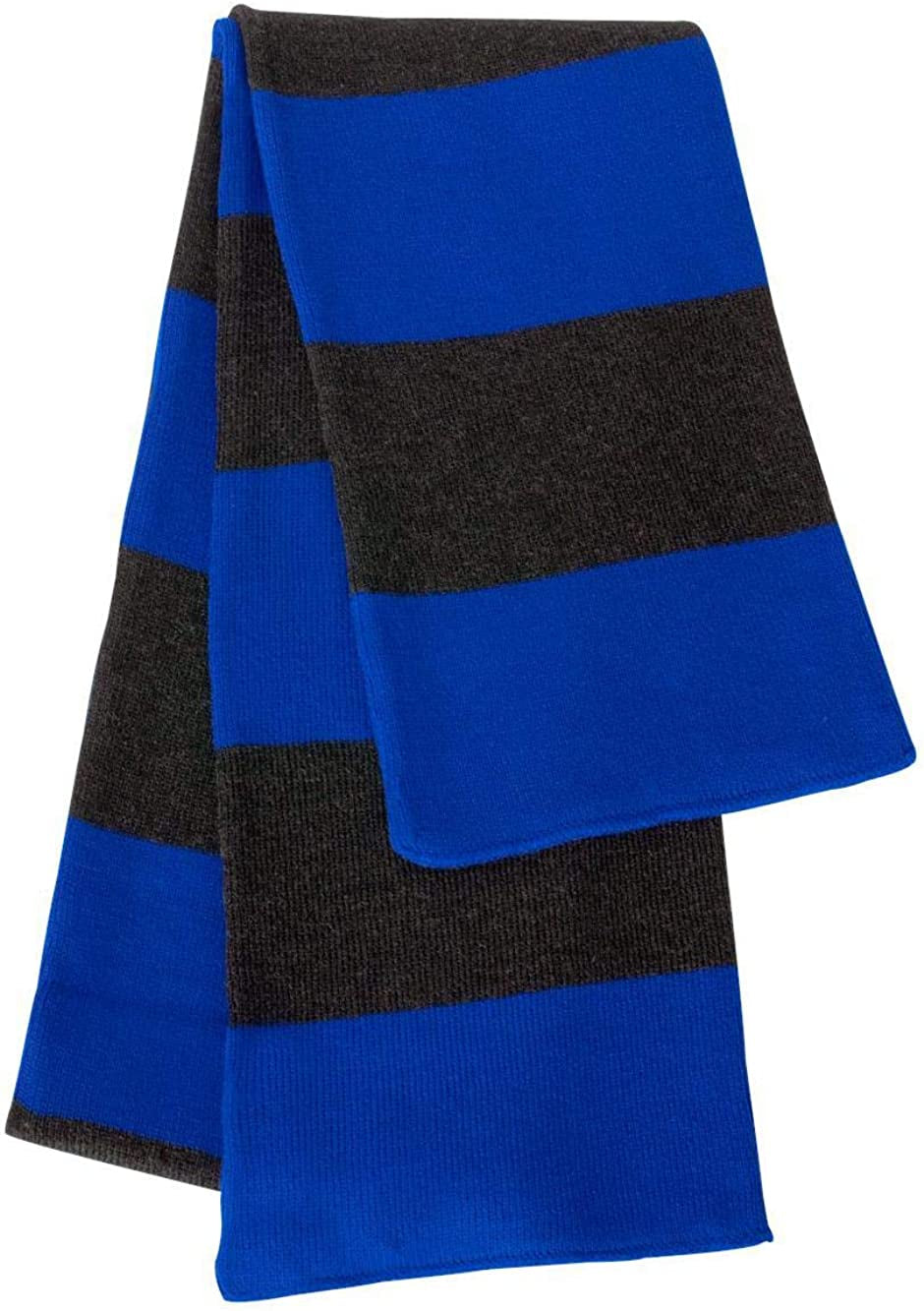 Rugby Striped Knit Scarf