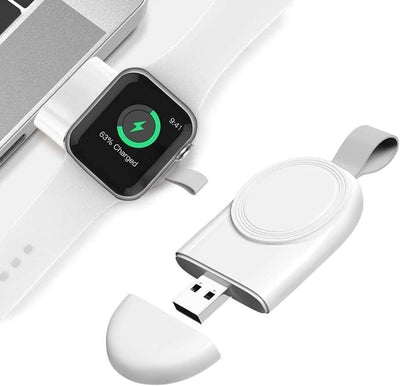 Portable Magnetic Wireless USB Charger Upgraded Charging Dock Station for Apple Watch