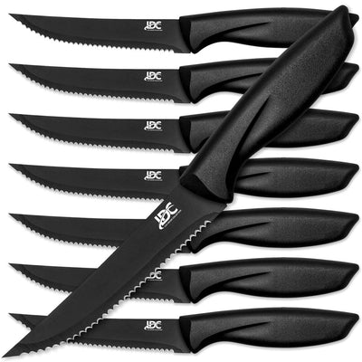 8 Piece Steal Knives Set - Stainless Steel and Dishwasher Safe