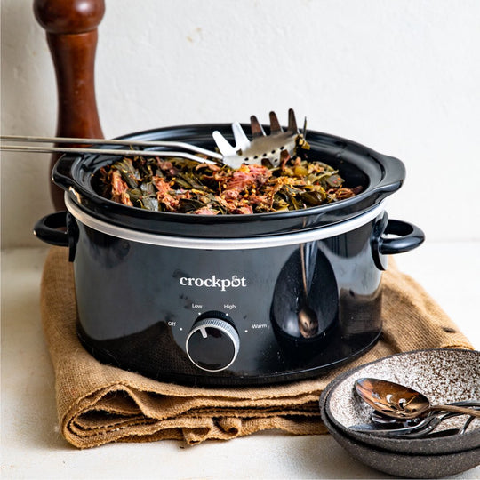 4 Quart Crockpot - Oval Slow Cooker