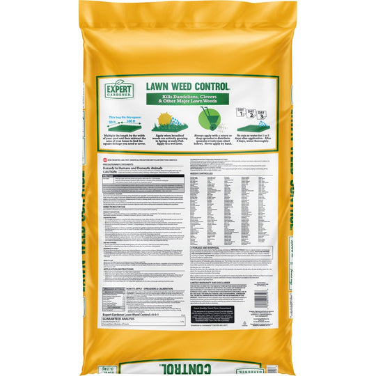 Expert Gardener Lawn Weed Control II Granule Herbicide, Covers 5,000 Sq. Ft.