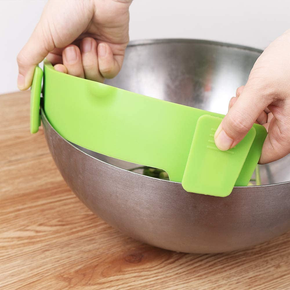 Silicone Clip-on Pasta Strainer