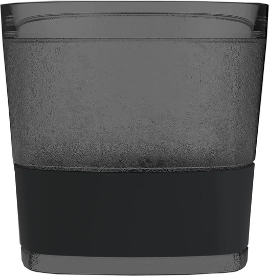  Cooling Cups for Whiskey, Bourbon, and Scotch, Freezer Gel Chiller Double Wall Tumblers Set of 1, Smoke,9 ounces