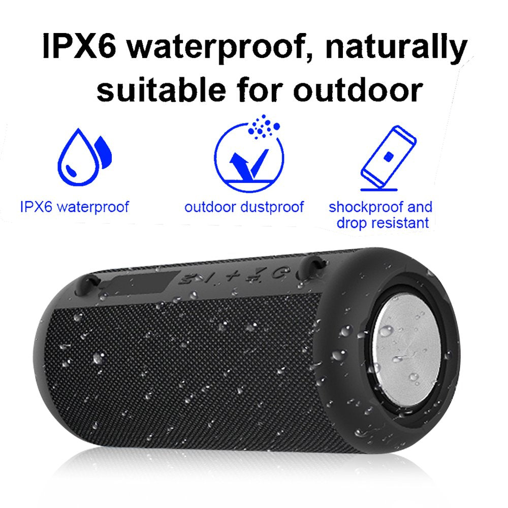 Portable Mini Bluetooth Speakers IPX6 Waterproof 