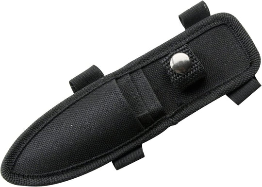 Perfect Point Throwing Knives – Set of 3 – Black/Satin Finish Blades w/ Thunder Bolt Etching, Black Stainless Steel Handles, Nylon Sheath, Full Tang, Well Balanced, Sport Knives – RC-595-3