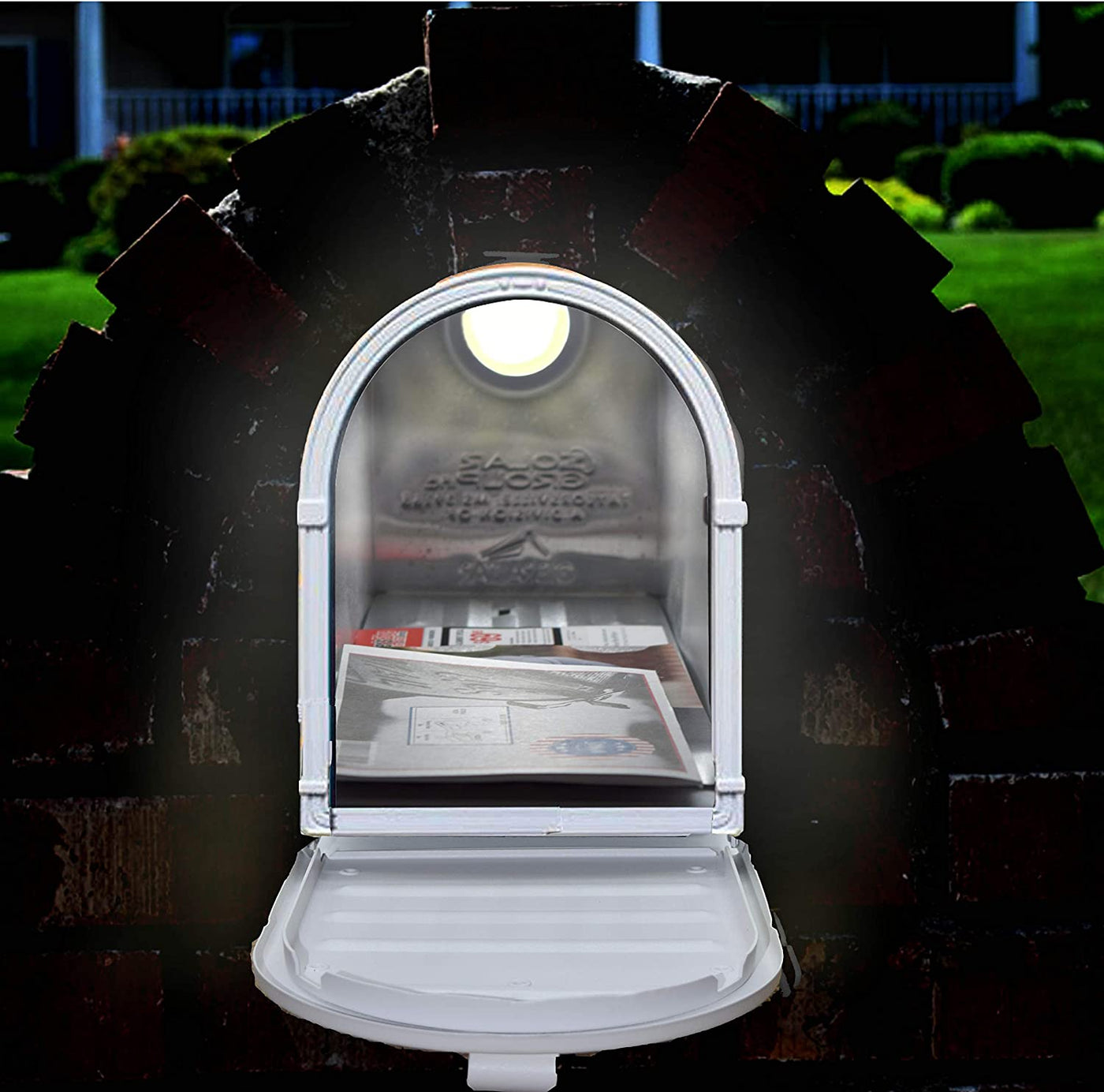 Motion Sensor LED Mailbox Light - Automatically Illuminates The Interior of Your Mailbox, When The Mailbox Door is Opened to See What is in There!