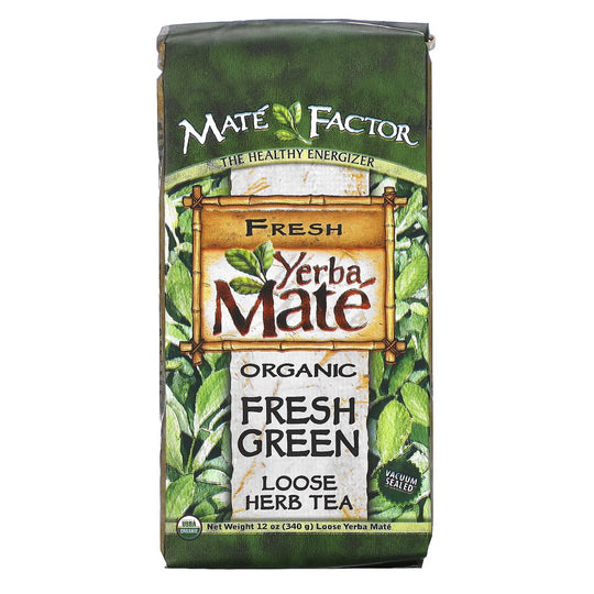 Mate Factor Yerba Mate Herb Tea, 12oz