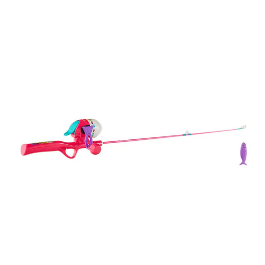 Mattel Barbie Kit 2'6" Spincast Combo - Kids Fishing Combo